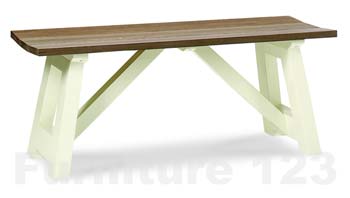 Callista Two Tone Bench