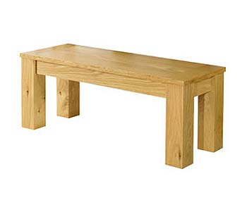 Clearance - Cuba Oak Bench