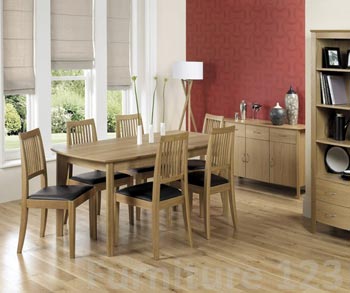 Modena Extending Rectangular Dining Set