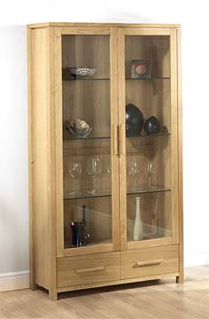 Bentley Designs Montana Double Display Cabinet