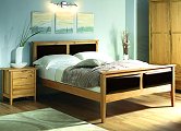 Bentley Designs Tuscany 4ft6 Framed Leather Bed