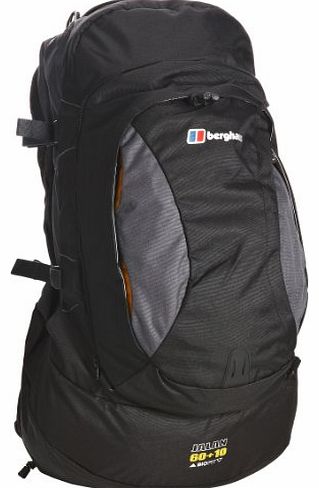 Jalan 60+10 Mens Backpack - Black/Thunder, 70 lt