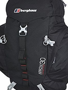 Berghaus Mens Arrow 30 Ruck Sack - Black/Extreme Red