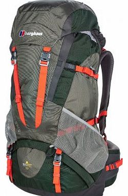 Berghaus Mens Verden 65 Plus 10 Rucsac - Rich Olive/Poplar Green, One Size