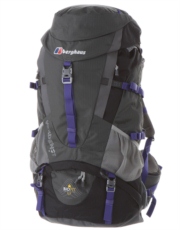 Berghaus Womens Verden 45 Plus 8 Rucksack - Coal and Jet