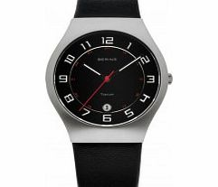 Bering Time Mens Black Watch