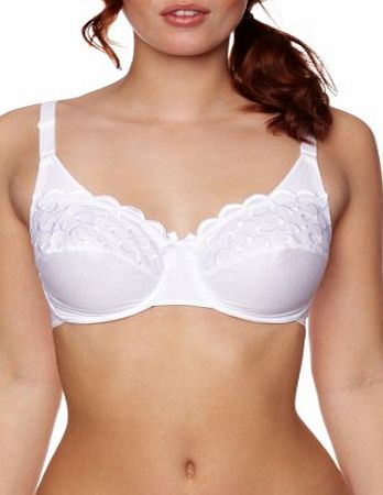 Berlei B581 Classic Minimiser Full Cup Womens Bra White 34D