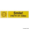 Self Adhesive Signs Horizontal `Smile!