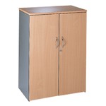 BEST Selling Budget 109cm High Cupboard-Beech