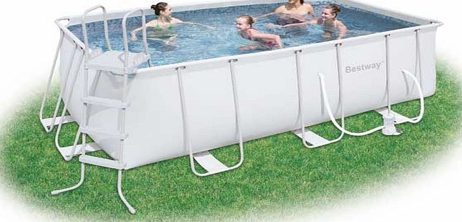 Bestway 13.5 Rectangular Frame Pool Set