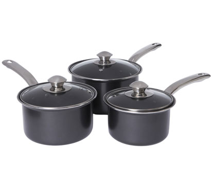 3 piece pan set