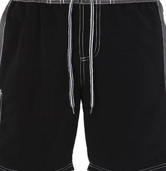 Bhs Black Cargo Swim Shorts, Black BR57S01GBLK