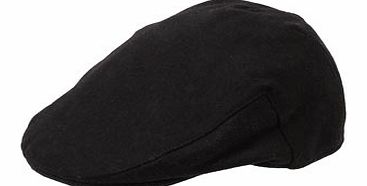 Bhs Black Flat Cap, Black. BR63H48BBLK