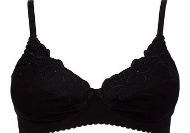 Black Lily Non-Wired Bra, black 2303078513