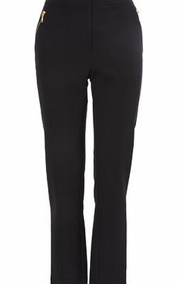 Bhs Black Slim Fit Zip Trouser, black 319078513