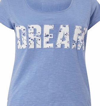 Bhs Blue Marl Dream Top, blue marl 732942384