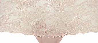 Bhs Blush Pink Lace Short, blushed pink 4803773700