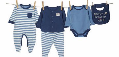 Bhs Boys Baby Boys 5 Piece Starter Set, multi