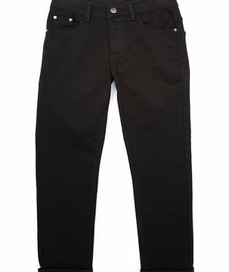 Boys Boys Black Stretch Skinny Jeans, black