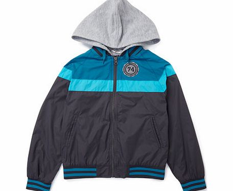 Boys Boys Blue Bomber Jacket, blue multi