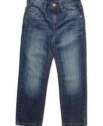 Bhs Boys Boys Dark Straight Leg Jeans, dark blue