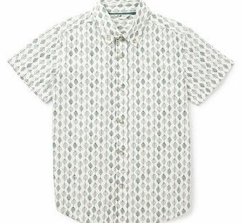 Boys Boys Print Shirt, cream 2071920005