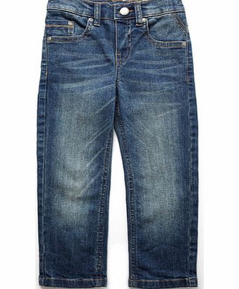 Bhs Boys Boys Skinny Stretch Jeans, mid stonewash