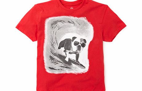 Boys Firetrap Dog Tee, red 2070953874