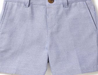 Bhs Boys JRM Blue Oxford Formal Shorts, blue