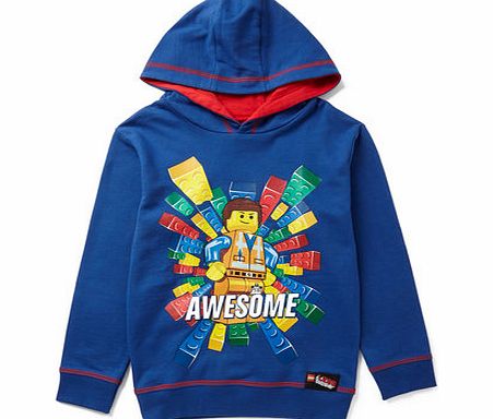 Boys Lego Awesome Hoodie, blue 1617651483