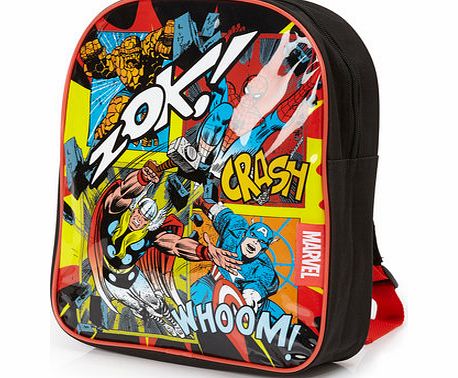 Bhs Boys Marvel Avengers Rucksack, black 1616538513