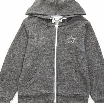 Bhs Charcoal Zip-Through Hoodie, charcoal 1065510143