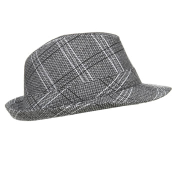 bhs Check trilby