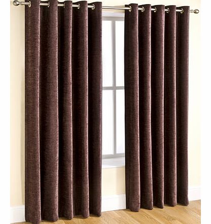 Bhs Chocolate Essentials chenille curtain range,