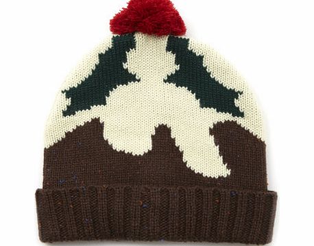 Bhs Christmas Pudding Beanie, Brown BR63H37FBRN