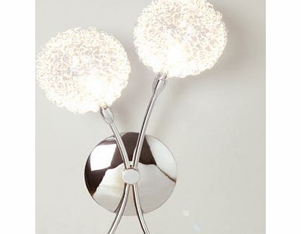 Chrome Allium Wall Light, chrome 9775570409