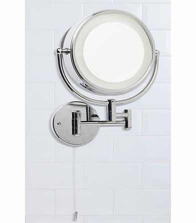 Bhs Chrome Apus mirror wall light, chrome 9776420409