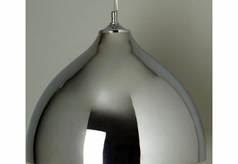 Bhs Chrome Eli Pendant Light, chrome 9774830409