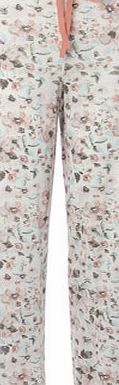 Bhs Cream multi Floral Jersey Pant, cream multi