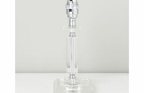 Crystal Column Lamp Base, clear 9773482346