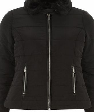 Dorothy Perkins Black Short Padded Jacket, black