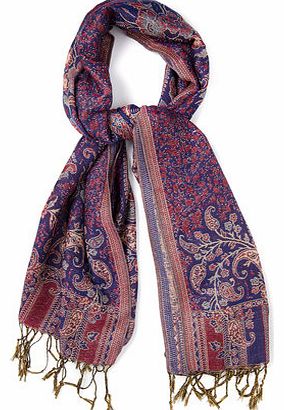 Eastern Rose Pashmina, purple multi 6605805642