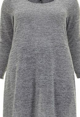 Bhs Evans Grey Swing Dress, grey 12610860870