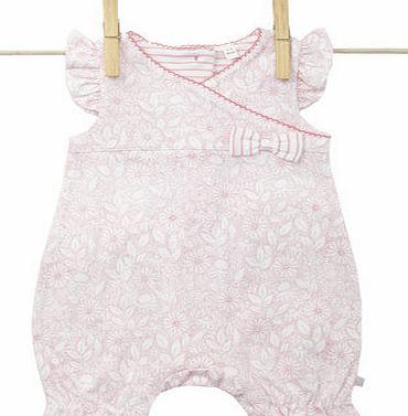 Bhs Girls Baby Girls Floral Print Romper, pink