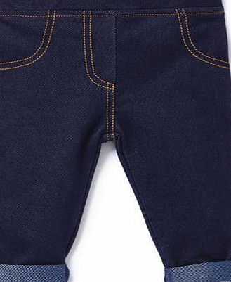 Bhs Girls Baby Girls Indigo Wash Jeggings, indigo