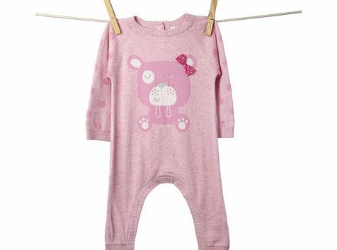 Girls Baby Girls Lightweight Knitted Bear