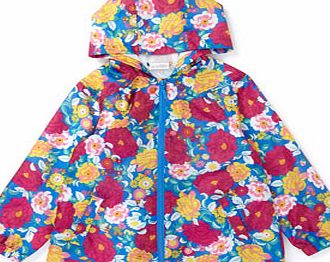 Bhs Girls Blue Multi Floral Pac-a-Mac, blue multi