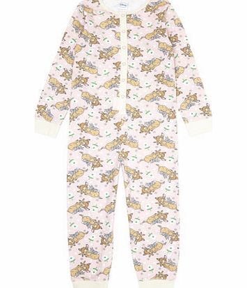 Bhs Girls Disney Bambi Onesie, peach 8883777313