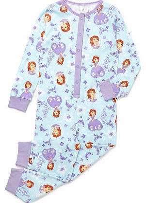 Girls Disney Princess Sofia Onesie, lilac