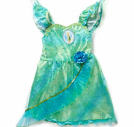 Bhs Girls Disney Tinkerbell Dress Up Outfit, green